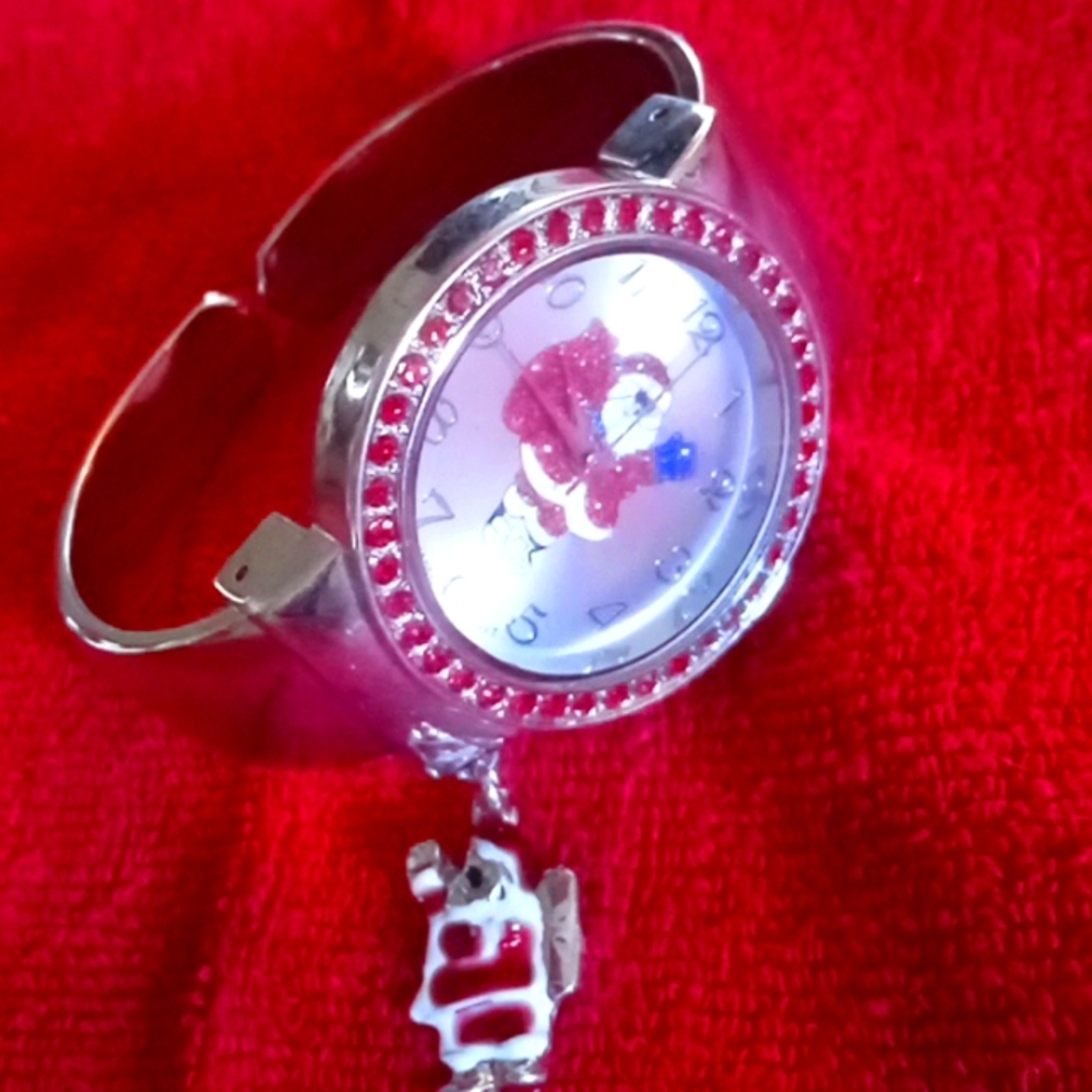 Geneva Platinum Santa Watch